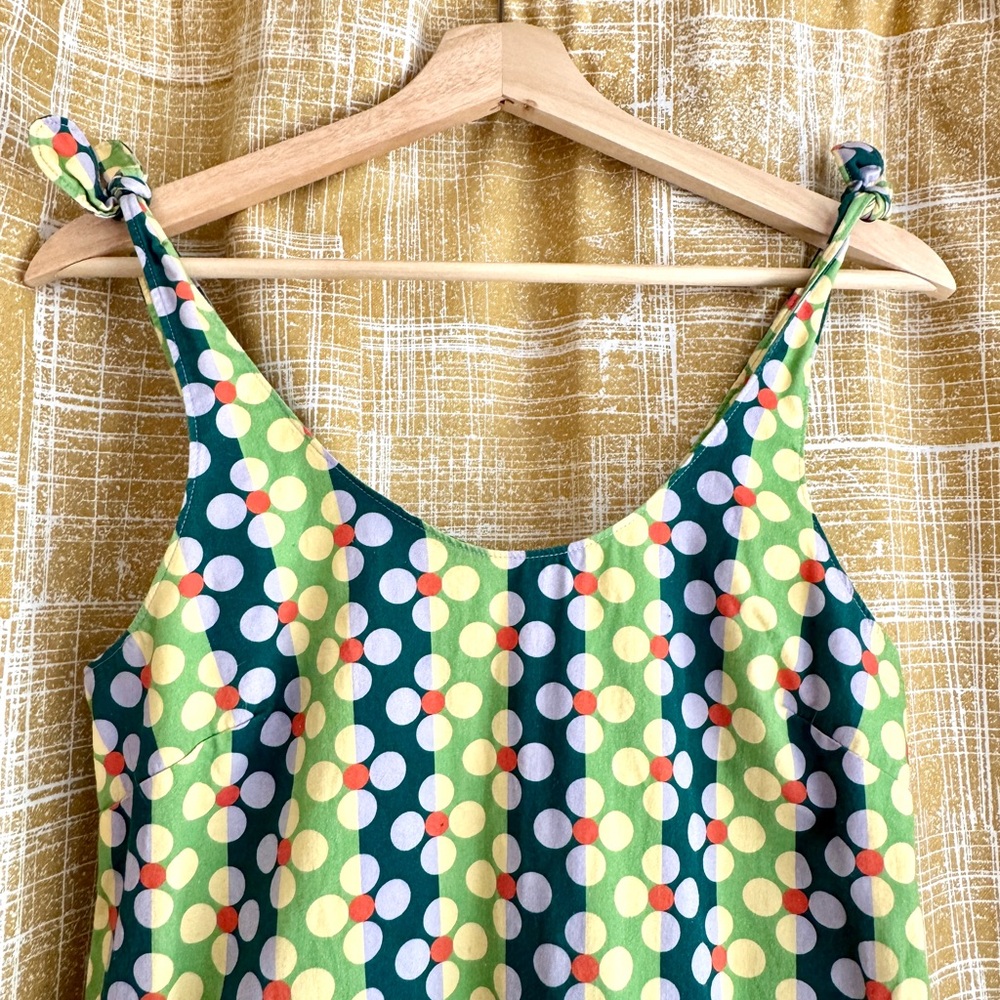 Dusen Dusen Colorful Floral Patterned Dress